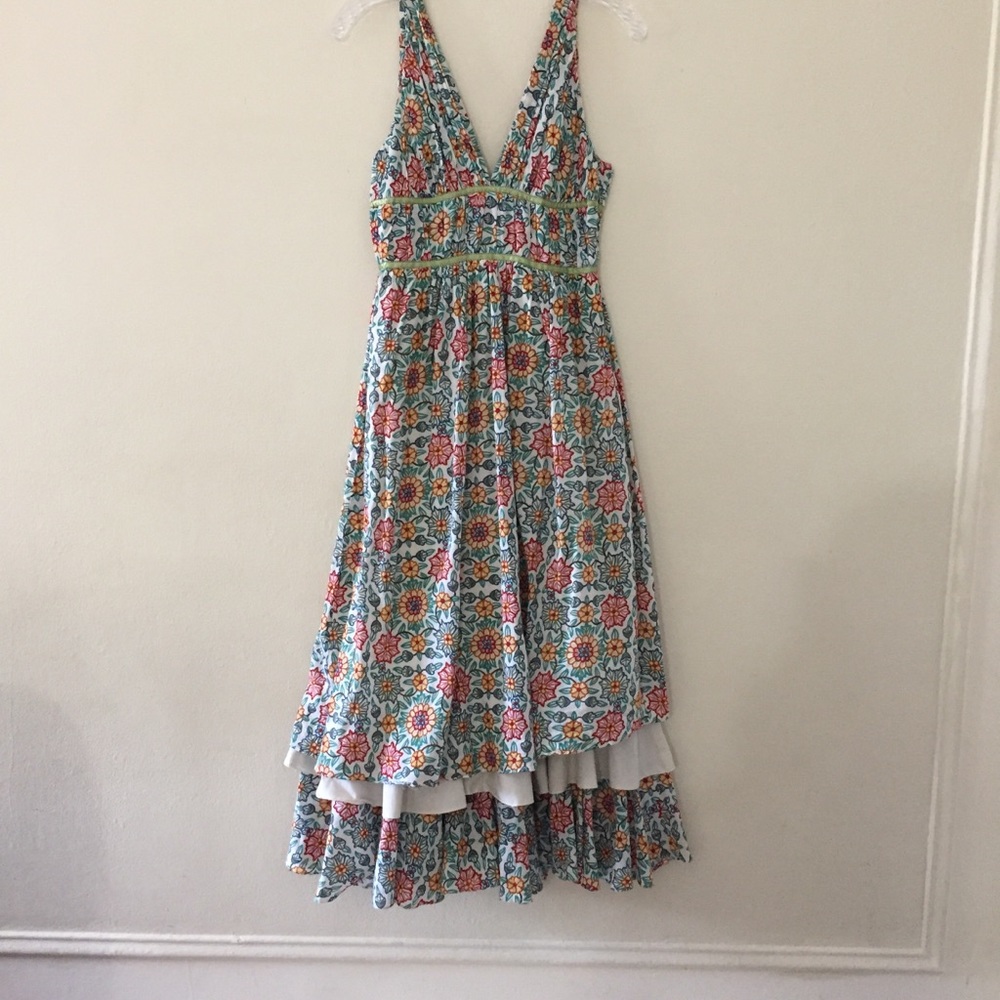 Kylza Ribas Floral 100% cotton  Dress
